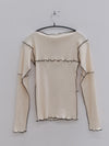 BASERANGE 25 Autumn/Winter remake series T-shirt/suspender set BAS-TTG1-RE-AU25-2-1 (TTG1-RE-AU25)